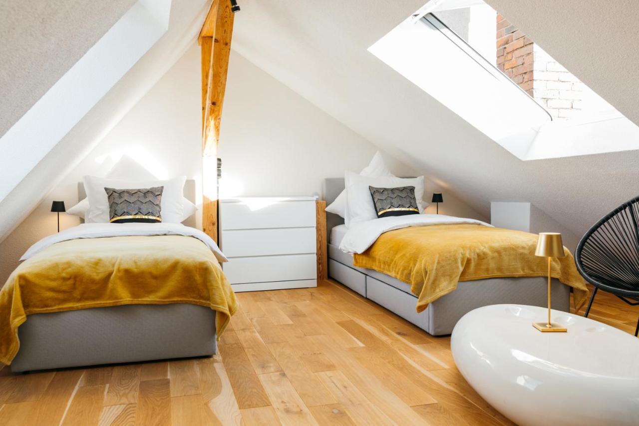 Apartamento Heimatel - Luxury Penthouse Loft Ravensburg Exterior foto
