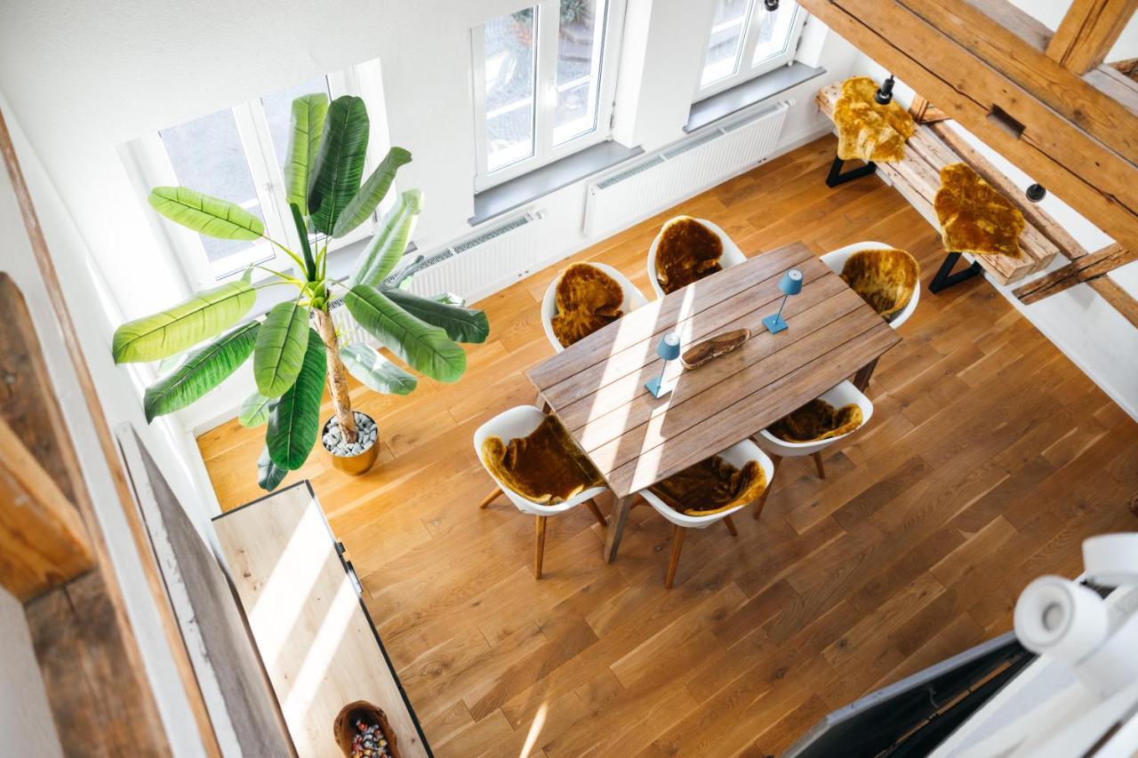 Apartamento Heimatel - Luxury Penthouse Loft Ravensburg Exterior foto